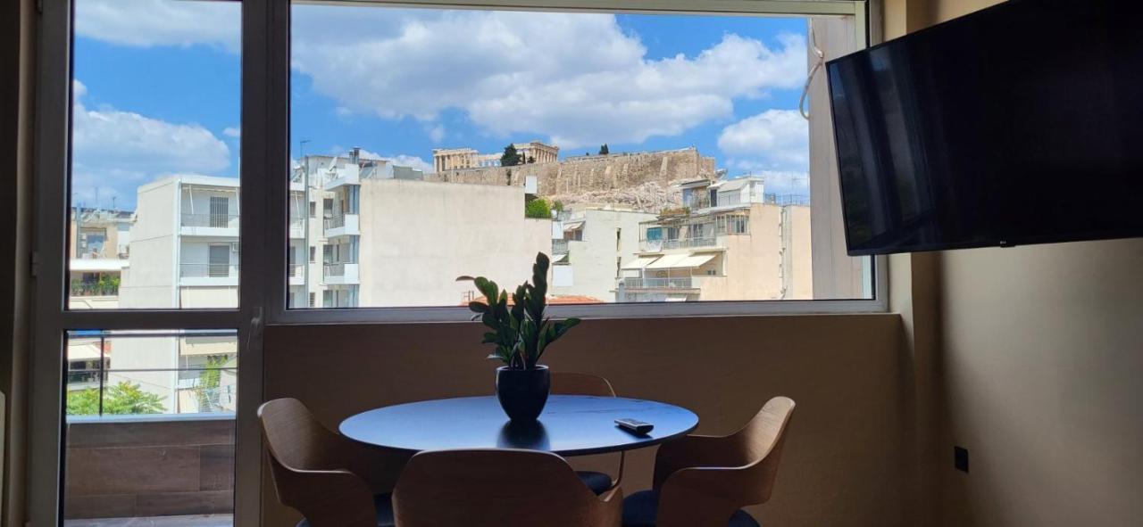 Apartamento Lview Acropolis Atenas Exterior foto